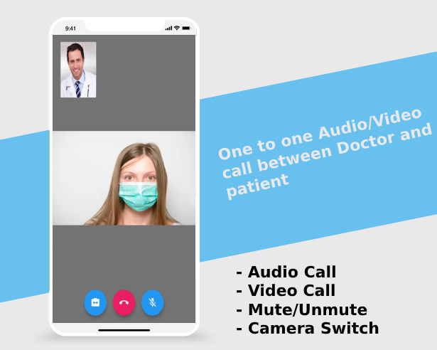 Healer - Complete Healthcare Solutions Template with Flutter + Audio/Video Call with webRTC - 4