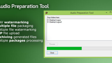 Audio Preparation Watermark & ​​Upload Tool