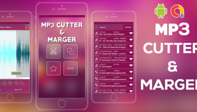 Coupeur MP3 et fusion audio |  Convertisseur de mixage audio MP3 Cutter |  Application Androïd |  Annonces AdMob