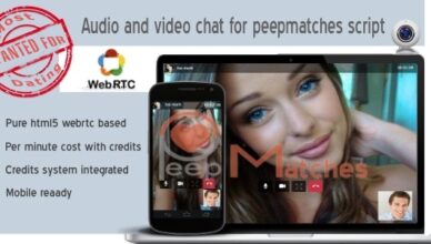 Audio & Video Chat - Premium Peep Match Plugin