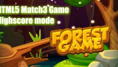 Le jeu de la forêt Match3 HTML5 Game