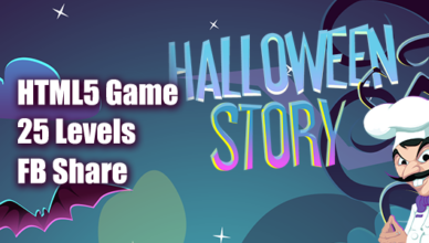 Jeu HTML5 de l'histoire d'Halloween [ 25 levels ]