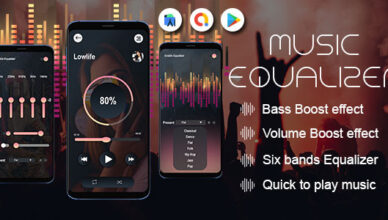 Sound Equalizer and Bass Booster - Equalizer Bass Booster - Sound Booster - Volume EQ Virtualizer