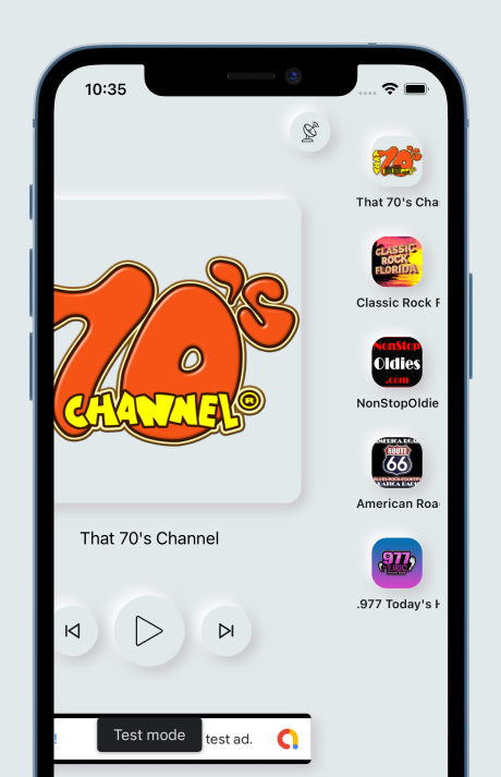 Elite Radio - Modern iOS Multi Radio App - 3