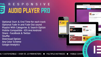 Audio Player PRO - Elementor Widget