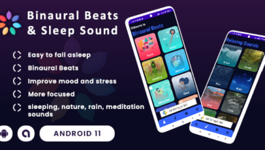 Binaural beats and sleep sound (Android 11 supported)