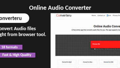 Converteru - Online Audio Converter