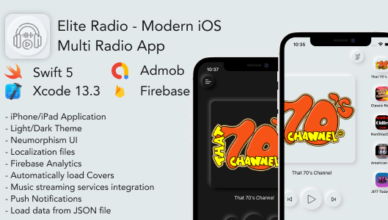 Elite Radio - Modern iOS Multi Radio App