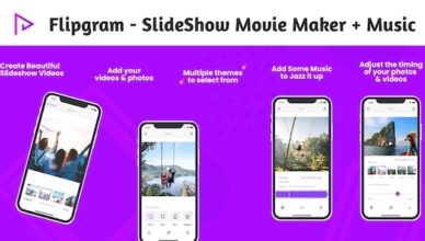 Flipgram - Slideshow Movie Maker + Music |  Google AdMob |  Subscription plan |  Purchase in App