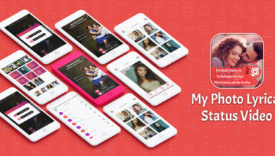 My Photo Lyrical Video Status Maker - Application Android + Startapp + Intégration Facebook