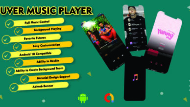 UverMusic Player|  AudioMack Clone | Best music player with possible admob integration