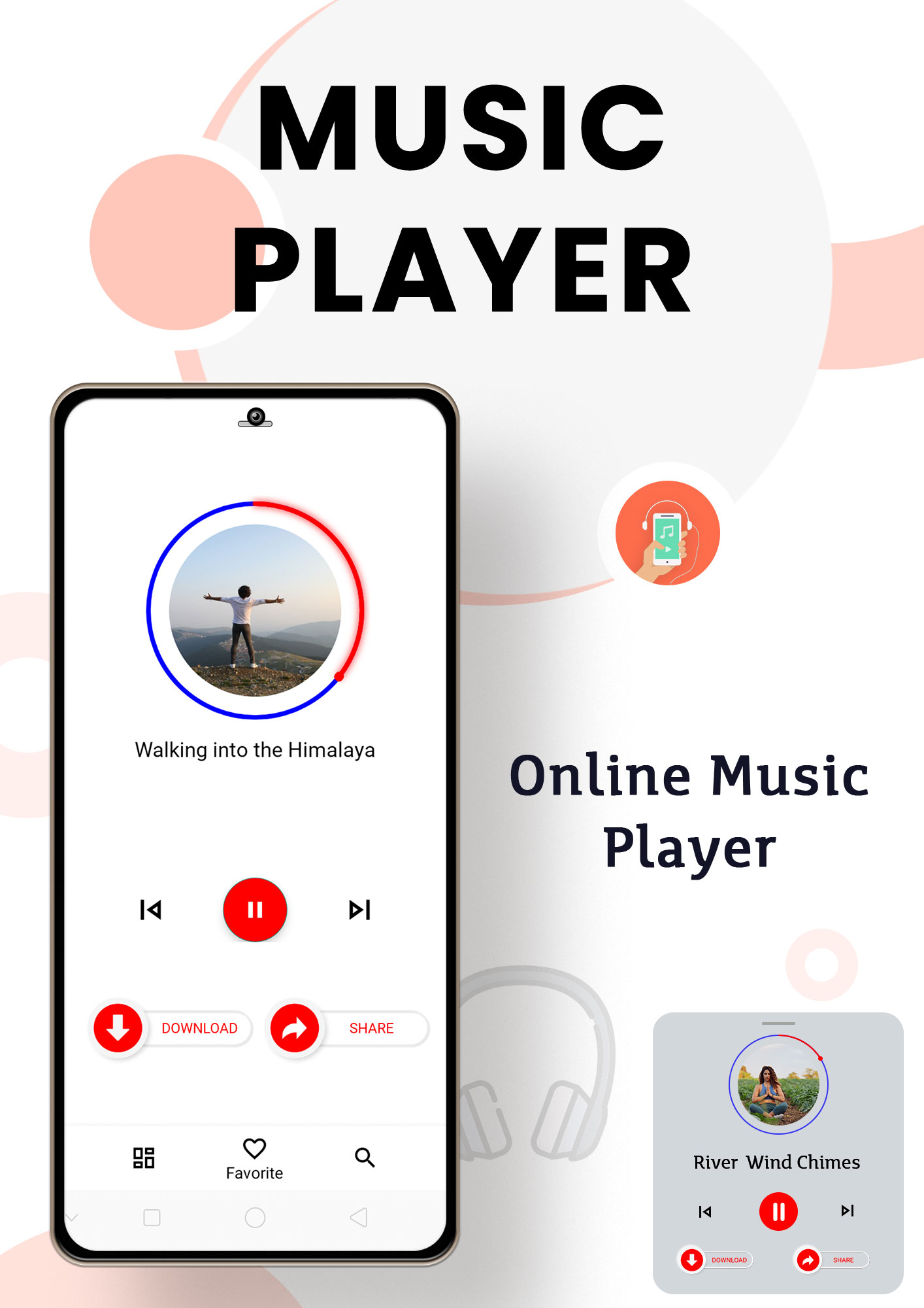 Online Music Player with Admin Dashboard |  Online music store |  Android app |  Admob |  V2.0 - 4
