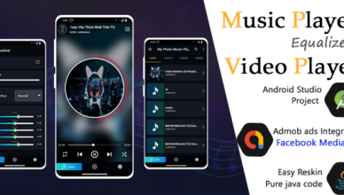 Music Player & Video Player - Equalizer with Admob Ads Integration