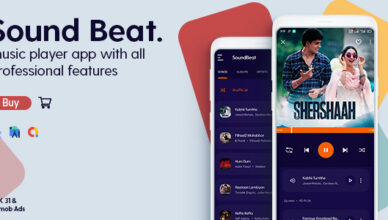 Sound Beat - Music Player - Android App with - Admob Ads