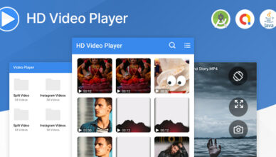 HD video player with Admob ads