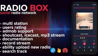 Radio Box - réseau de radio sociale (android)