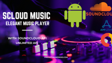Scloud - Music Player with Sound Cloud API - Android Music Player