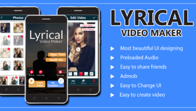 Créateur de statut vidéo lyrique, code source de l'application Android