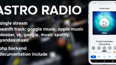 Radio en direct Astro avec backend php