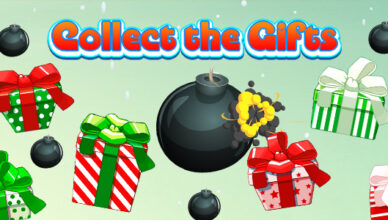 Collectionnez le jeu de cadeaux (CAPX et HTML5) Jeu de Noël