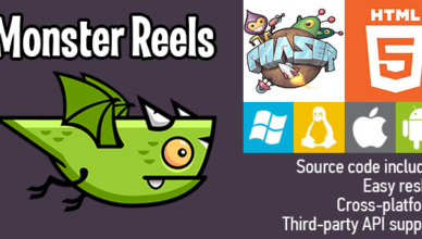 Monster Reels - Jeu HTML5 - Phaser