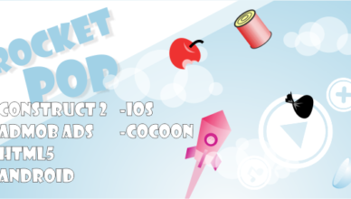 Rocket Pop - Jeu mobile HTML5