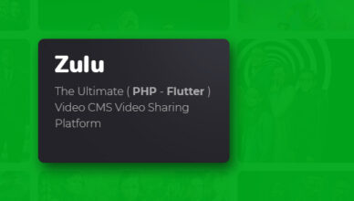 Zulu - The Movies Platform - SaaS Ready + Web App + Mobile App + Dashboard