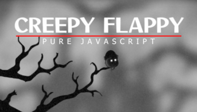Creepy Flappy - Pure JavaScript