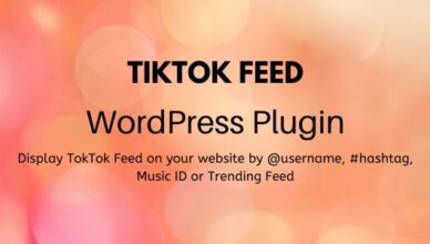 Flux TikTok - Plugin WordPress