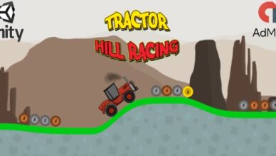 Tractor Hill Racing (Unity3D iOS Game + Admob Ads)