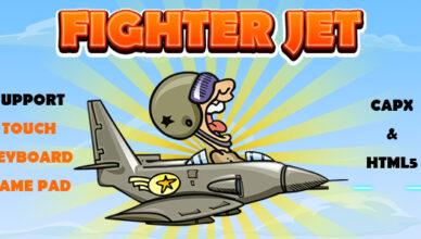 Fighter Jet (CAPX | HTML5 | Cordova) Jeu de tir