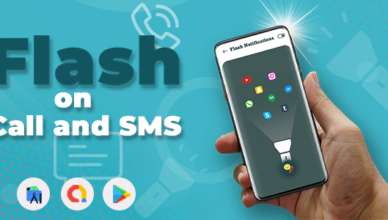 Flash sur Appel et SMS - Flash Alertes LED - Flash Notification Sur Appel SMS - Alerte Clignotement Flash