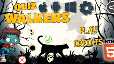 Quiz Walkers - HTML5 Game (Capx)